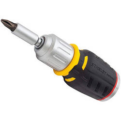 Набір викруток Stanley FatMax STUBBY реверсивна + 6 біт FMHT0-62688 smart