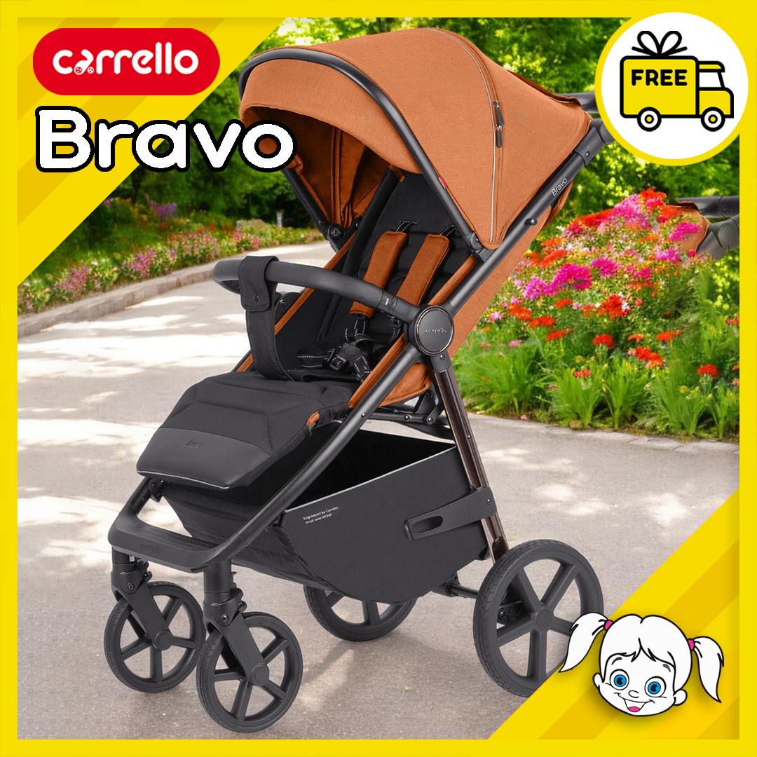 Прогулянкова коляска дитяча Carrello Bravo CRL-5515 BF