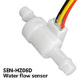 Датчик витрати води 6 мм, 0.05 — 1.5 л/хв, фото 7