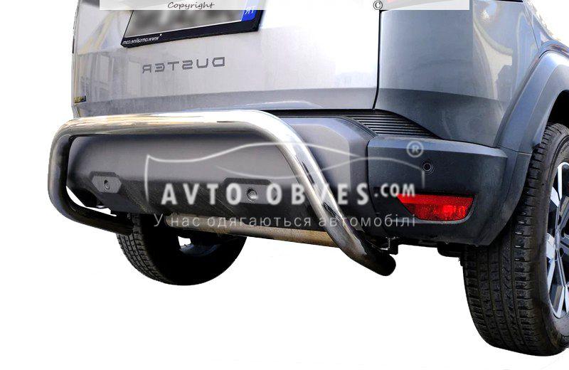Захист заднього бампера Renault Duster 2025-... - тип: П-подібна, фото 1