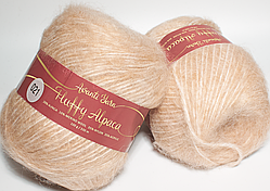 Пряжа Fluffy Alpaca Avanti Yarn-021 беж