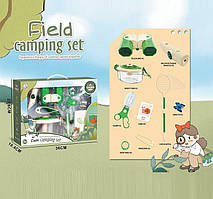 Дитячий набір дослідника 6622-8 бокс, сачок, бінокль, ліхтарик