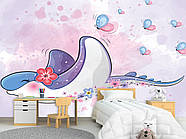 Самоклеючі плівка Oracal "Літаючий скат" на стіну в дитячу кімнату, фото 2