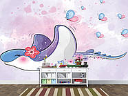 Самоклеючі плівка Oracal "Літаючий скат" на стіну в дитячу кімнату, фото 4