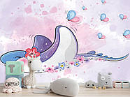 Самоклеючі плівка Oracal "Літаючий скат" на стіну в дитячу кімнату, фото 7