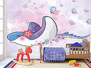 Самоклеючі плівка Oracal "Літаючий скат" на стіну в дитячу кімнату, фото 8