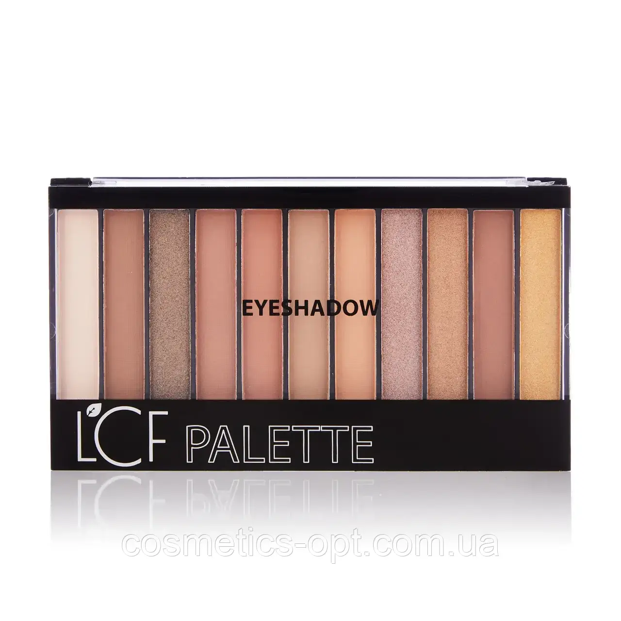 Палетка тіней для повік LCF Pallete Eyeshadow (Тон 1 Бежевий), 22 г