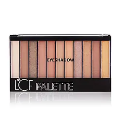 Палетка тіней для повік LCF Pallete Eyeshadow (Тон 1 Бежевий), 22 г