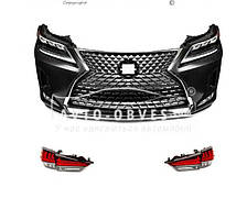 Комплект рестайлінгу Lexus RX - type: в 2021 рік бампер фари стопи