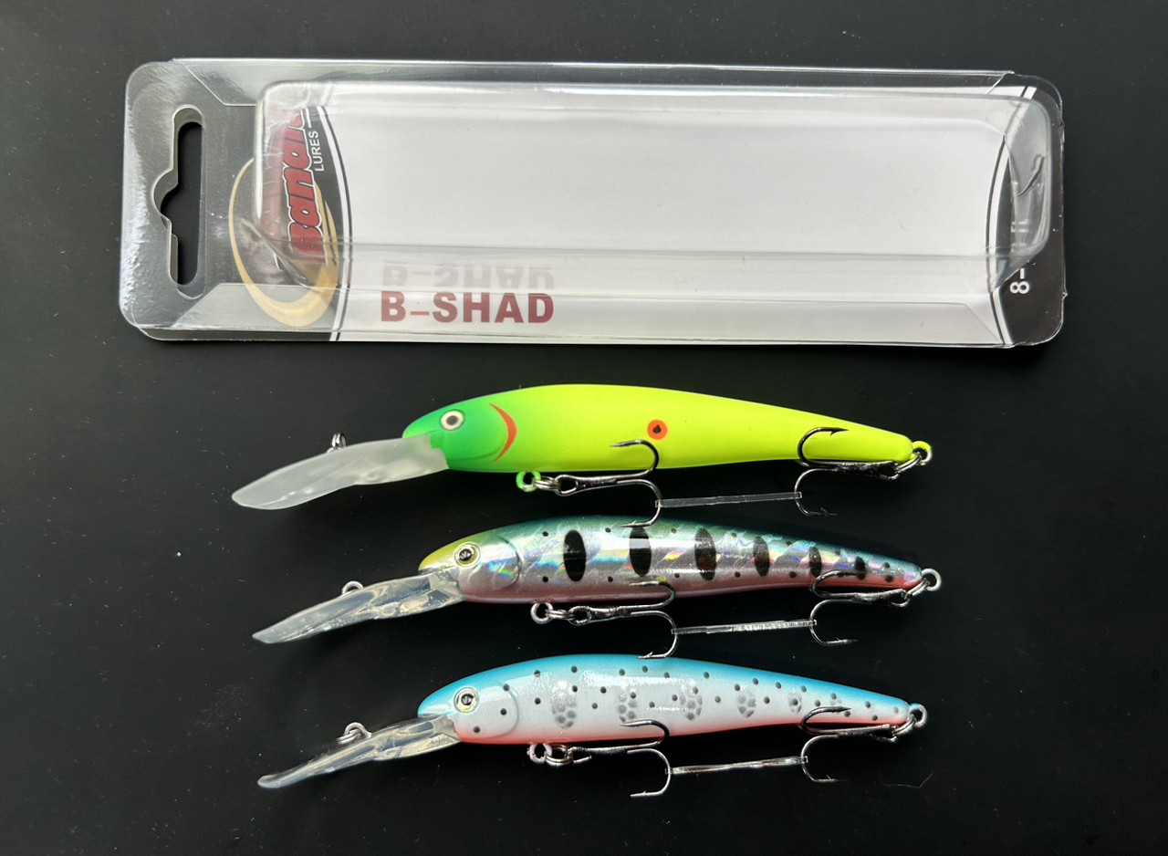 Набір Воблерів Bandit B-Shad Walleye Deep 90mm 9.5g 3шт