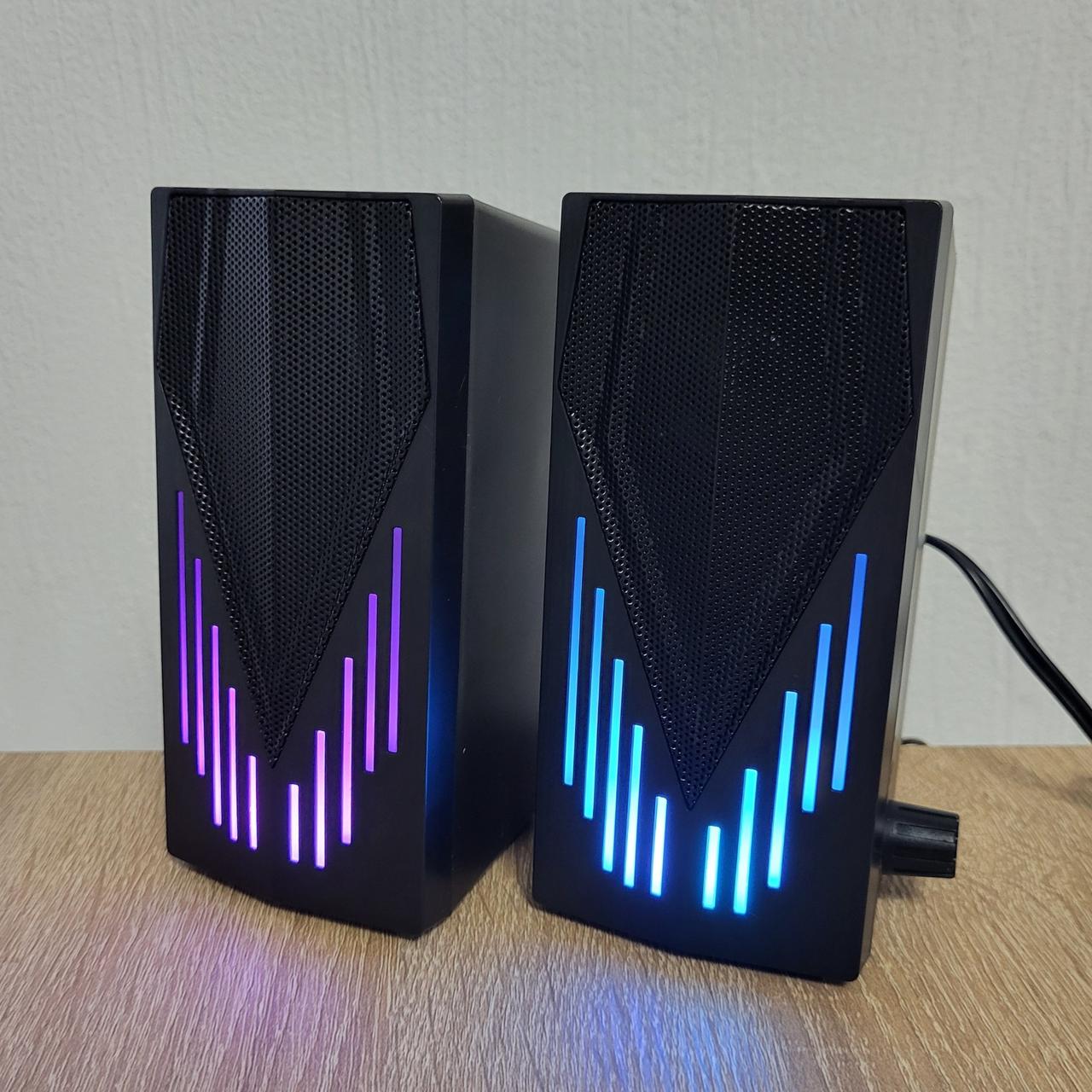 Комп'ютерні дротові Speaker E-1065 музичні USB колонки для комп'ютера ноутбука пк акустична система