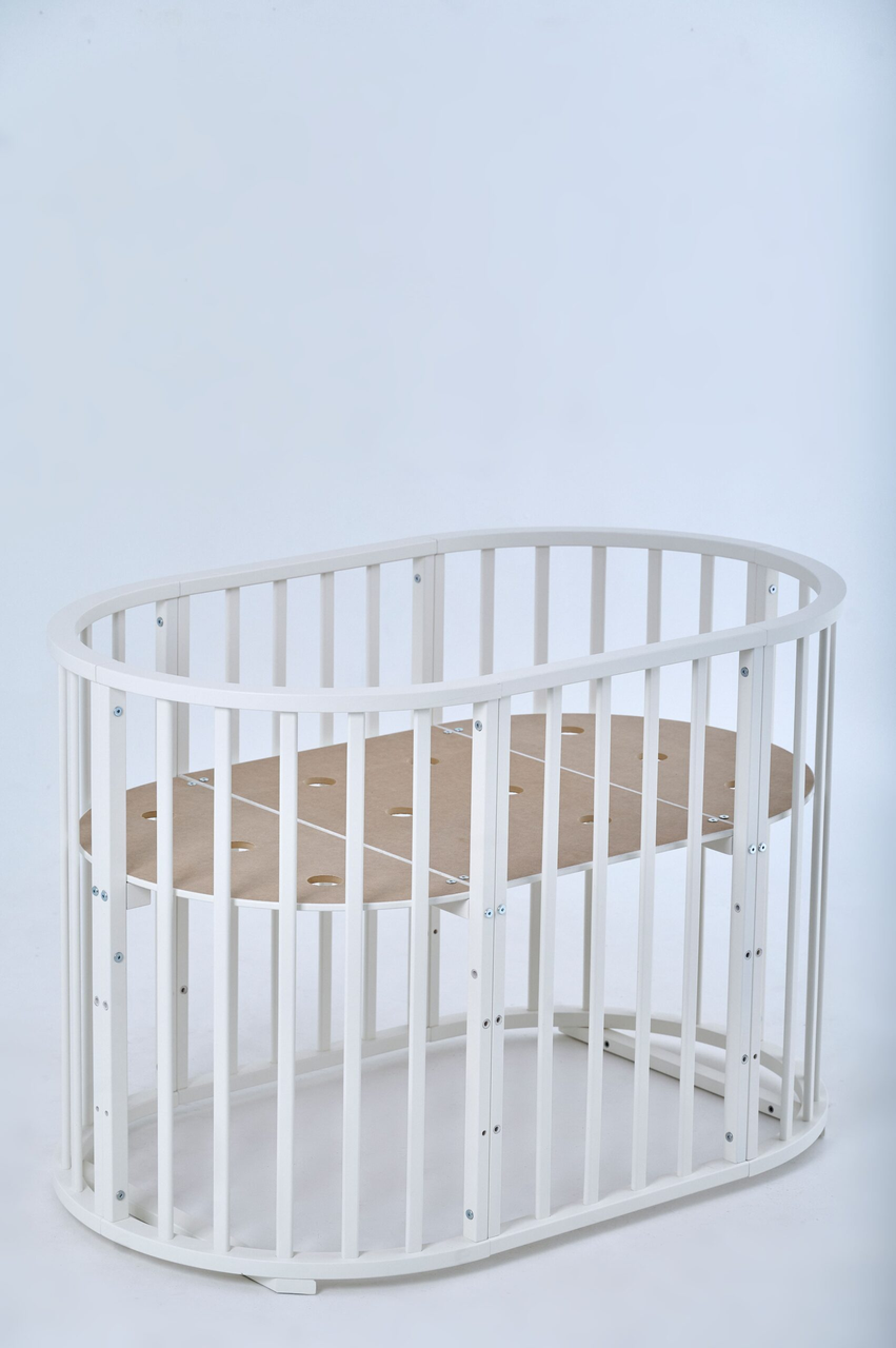 Ліжко-трансформер Кузя Сонечко 8в1, Білий, фото 1