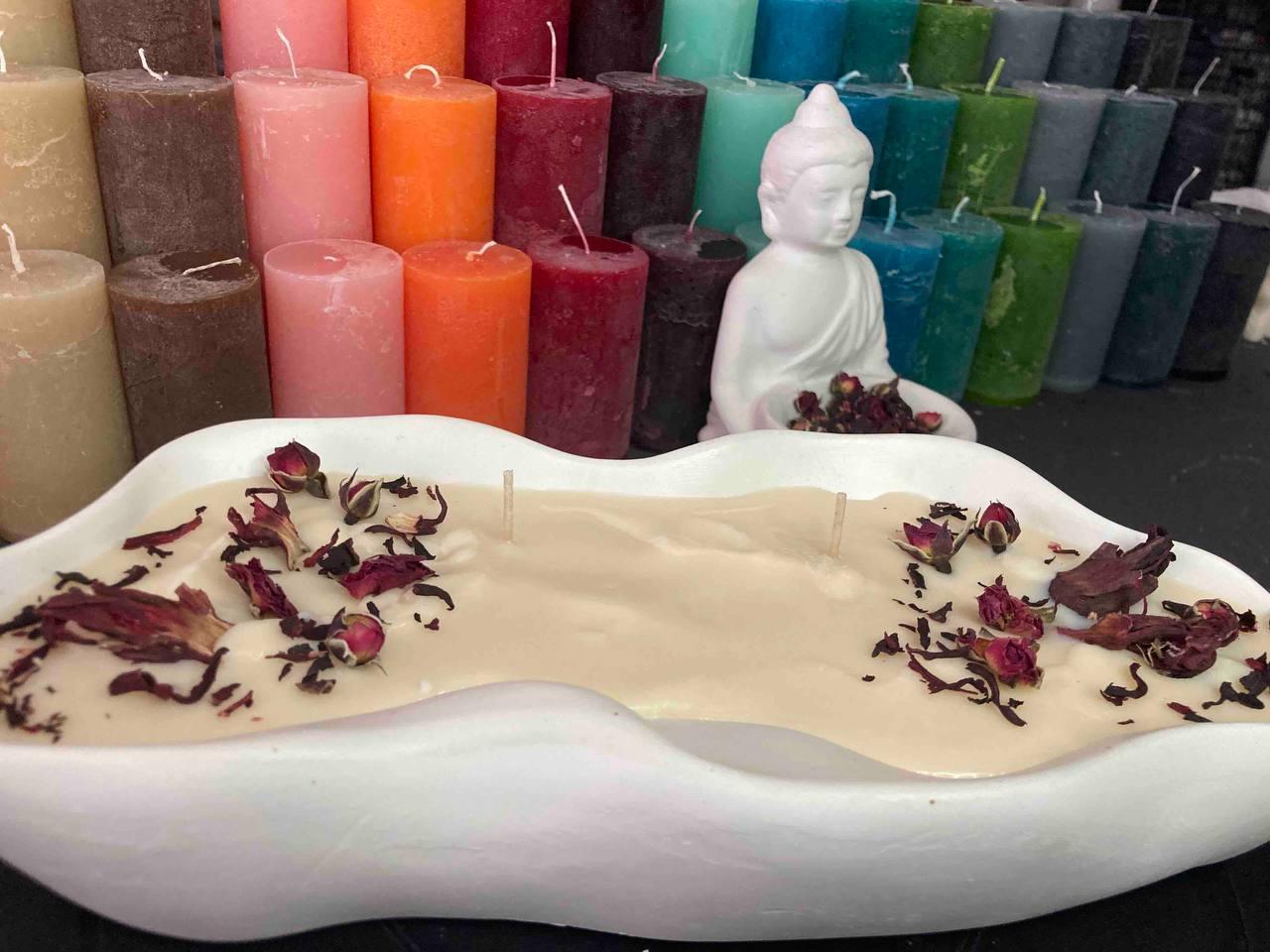 Свічка Ozero Pel із соєвого воску, 1 од