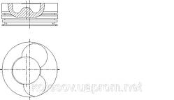 Поршні FORD Transit (Otosan) 2.5D
