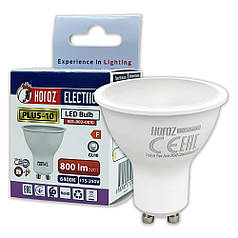 Світлодіодна лампа Horoz PLUS-10 10W GU10 6400K 001-002-0010-011