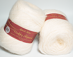 Пряжа Fluffy Alpaca Avanti Yarn-025 молочний