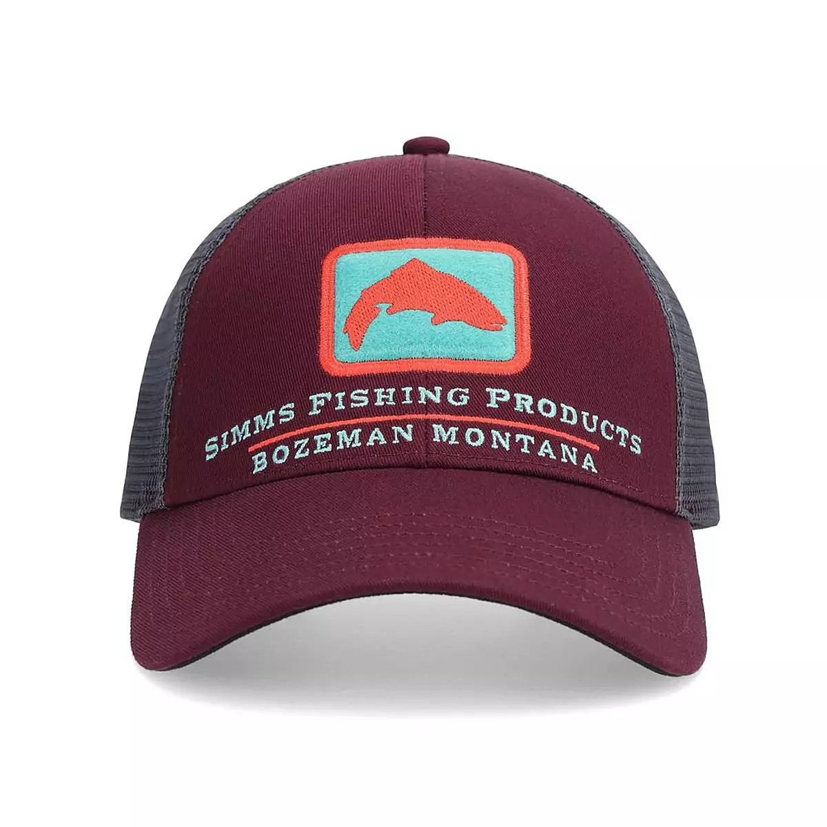 Кепка Simms Single Haul Small Fit Trucker Mulberry, фото 1