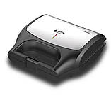 Мультимейкер-сендвічниця 8-в-1, 1800 Вт, з антипригарними змінними панелями 6019, фото 5