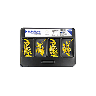 Дерев'яні клини RubyPlaton 100 шт Жовтий