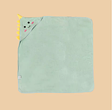 Дитячий рушник з капюшоном 80*80см (Дракон), фото 3