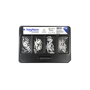 Дерев'яні клини RubyPlaton 100 шт Білий