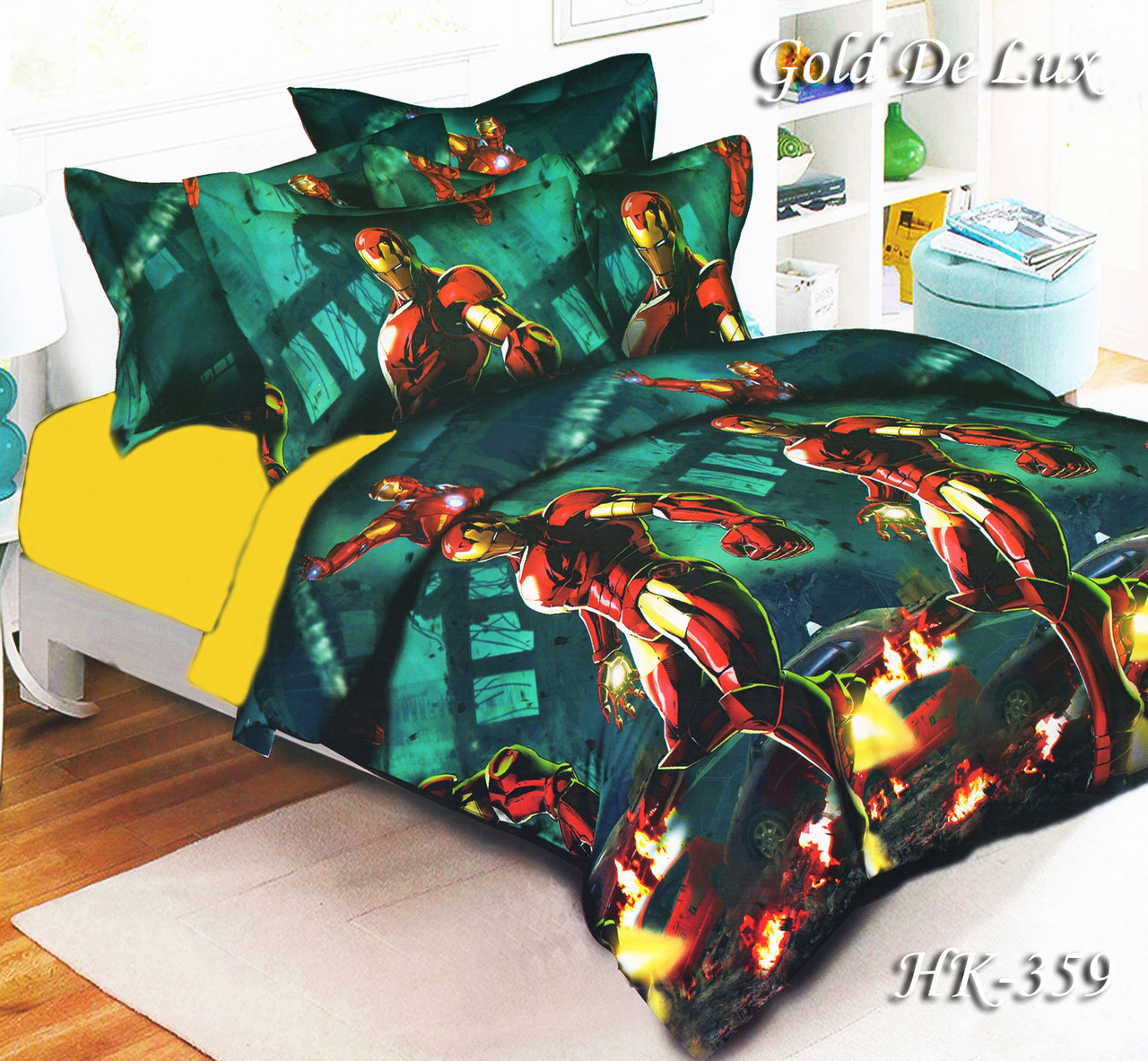 Полуторна постільна білизна Тет-@-Тет НК-359 (економ), фото 1