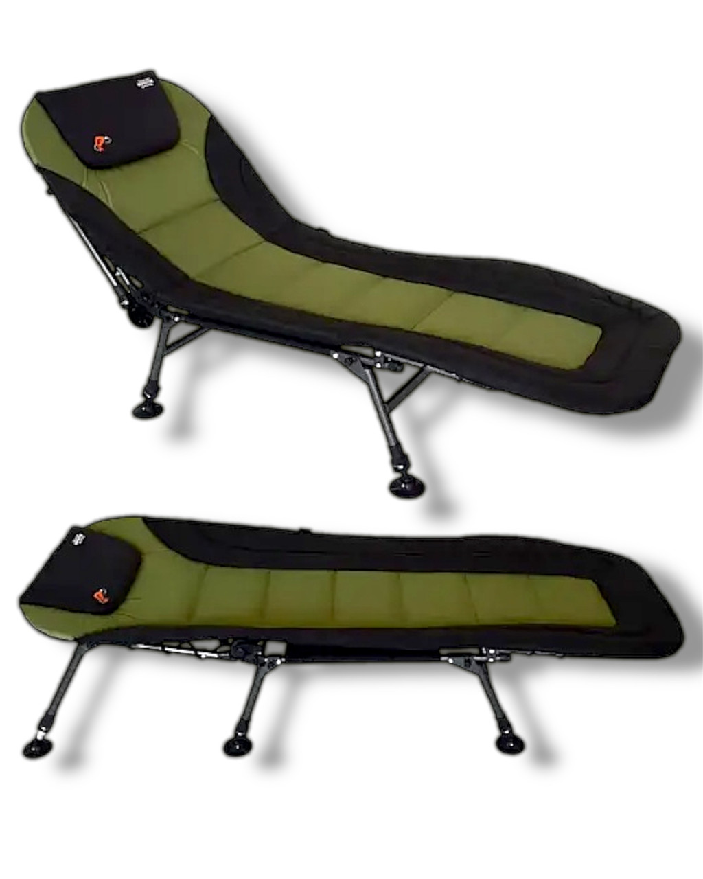 Ліжко розкладачка для коропової рибалки Novator R-1 Comfort до 120 кг, фото 1