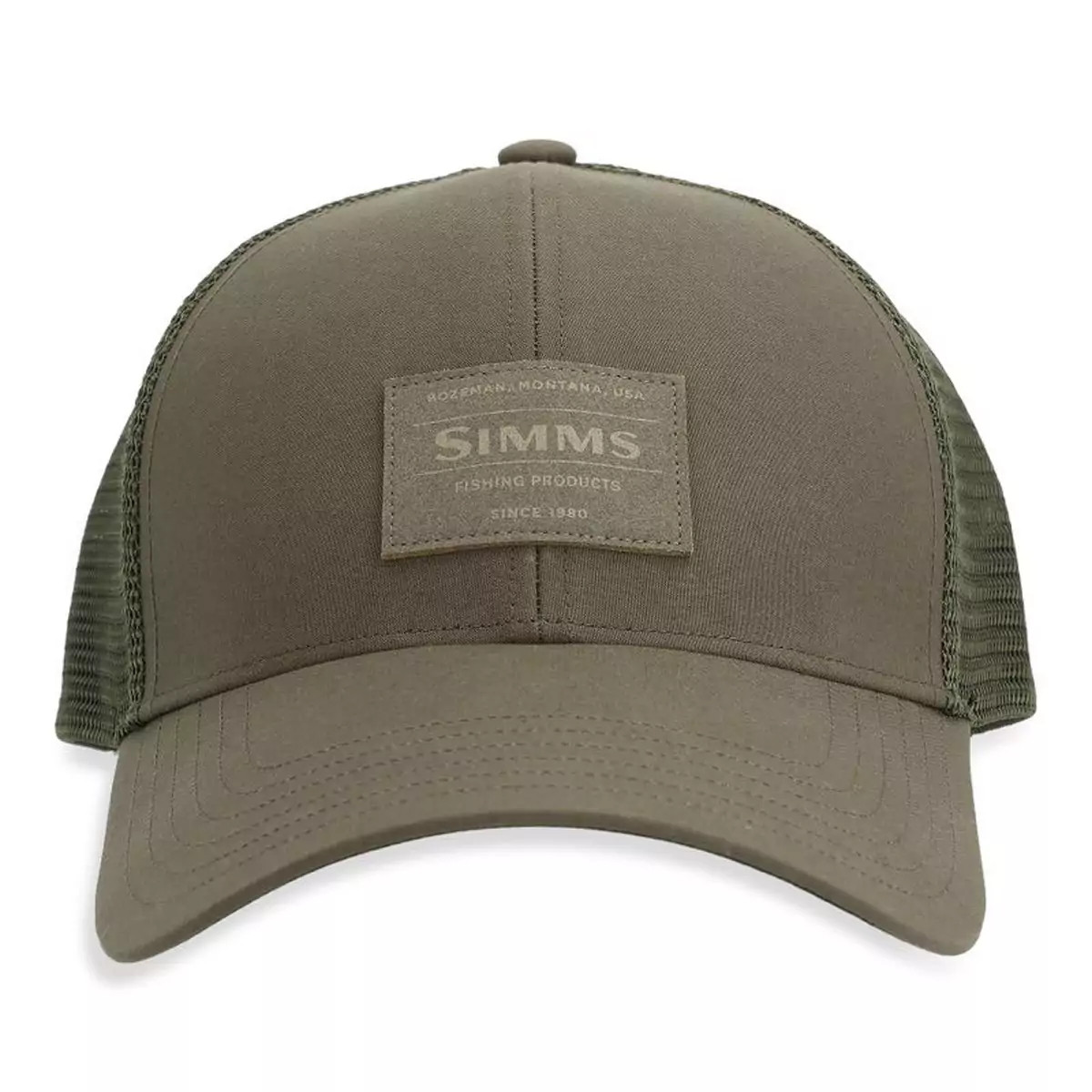 Кепка Simms Cardwell Trucker Dark Olive, фото 1
