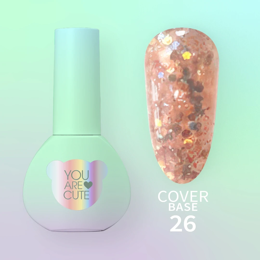 Камуфлююча база YouAreCute Cover Base №26, 5 мл