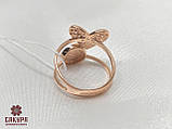 Золота Каблучка зі вставкою цирконій, фото 3