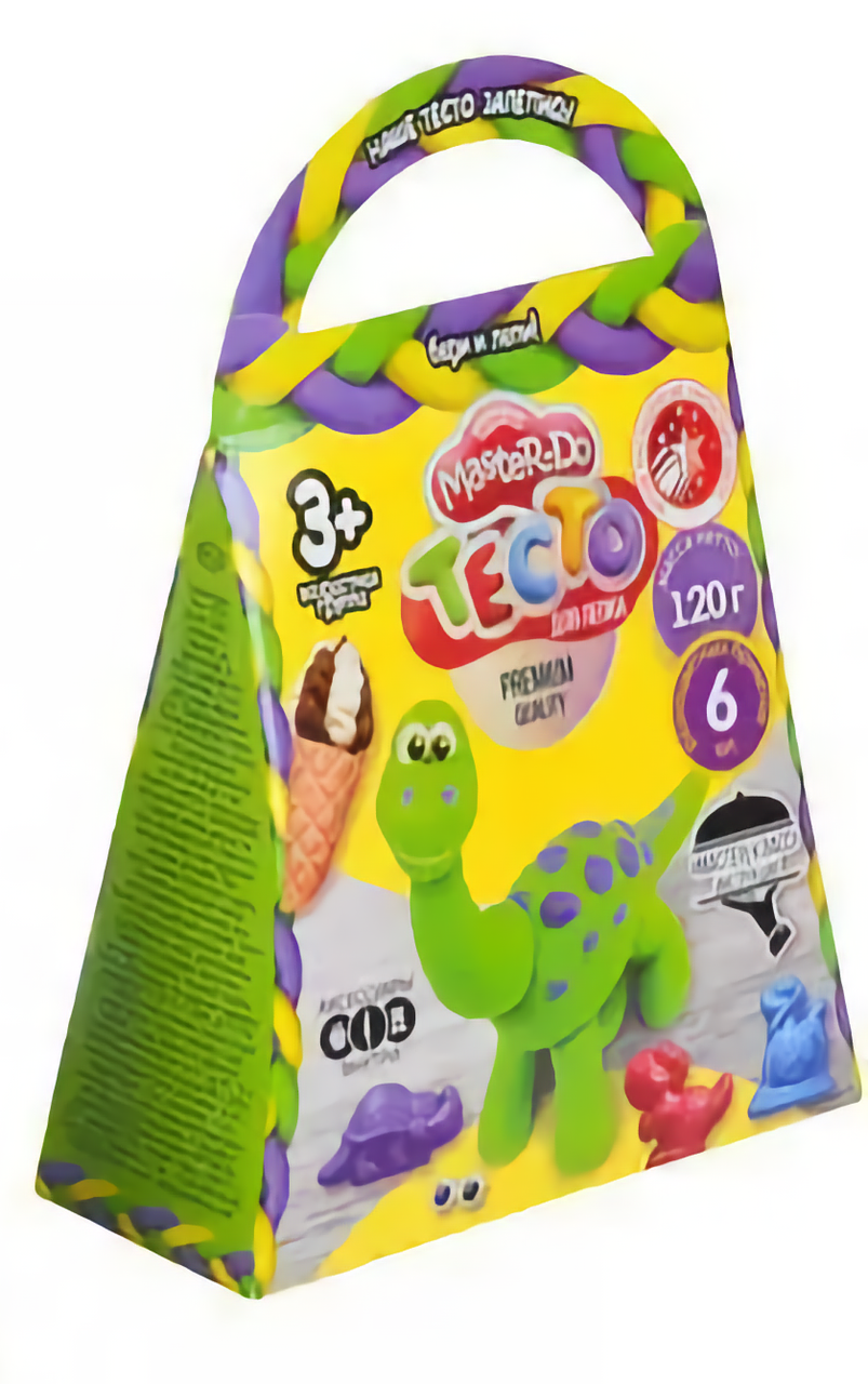 Тісто для ліплення "Master Do" Danko Toys 6 кольорів TMD-04-01 мікс