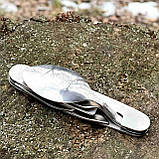 Набір столовий туристичний 4в1 (ложка, виделка, ніж, відкривачка), фото 2