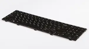 Клавіатура для ноутбука DELL Inspiron 15V, 15VR, 1316, 3521, 3537, 5421, 5521, 5535, 5537 Black, RU, чорна рамка Dell 23A33-US, фото 1