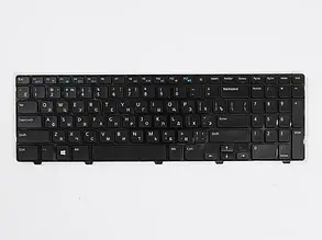 Клавіатура для ноутбука DELL Inspiron 15V, 15VR, 1316, 3521, 3537, 5421, 5521, 5535, 5537 Black, RU, чорна рамка Dell 23A33-US, фото 4