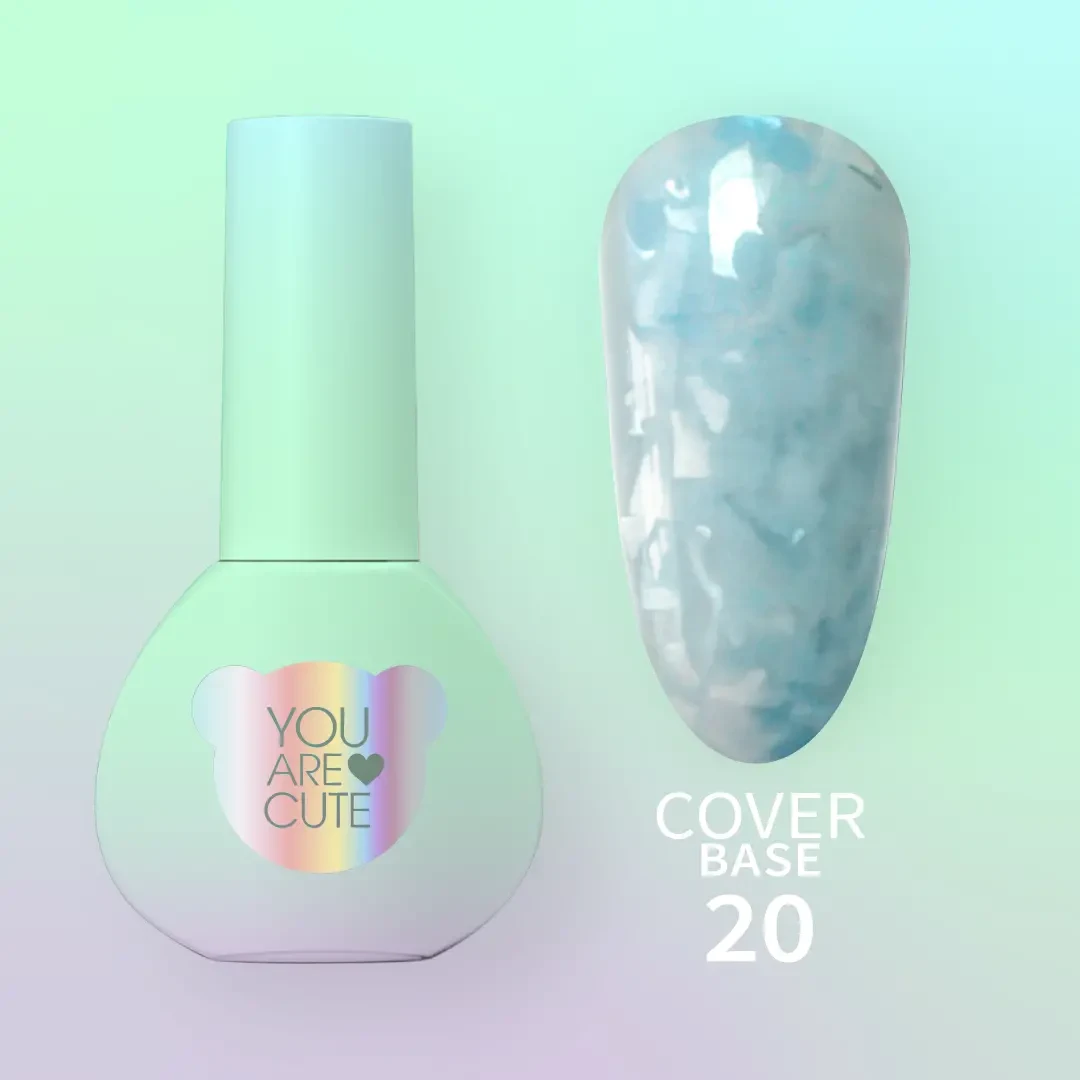 Камуфлююча база YouAreCute Cover Base №20, 5 мл