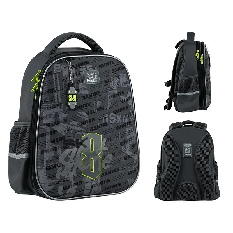 Рюкзак шкільний напівкаркасний GoPack Education Skate GO25-165M-8