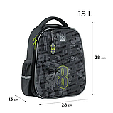 Рюкзак шкільний напівкаркасний GoPack Education Skate GO25-165M-8, фото 2