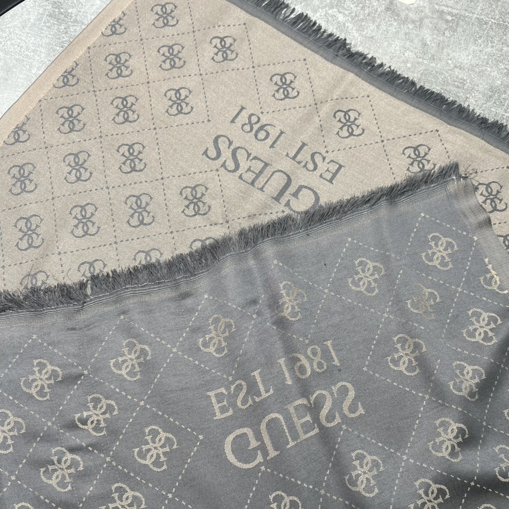 Двосторонній шарф-палантин guess, фото 1