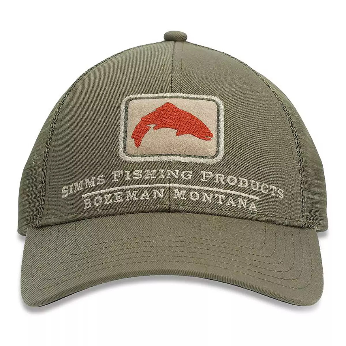Кепка Simms Trout Icon Trucker Riffle Green, фото 1