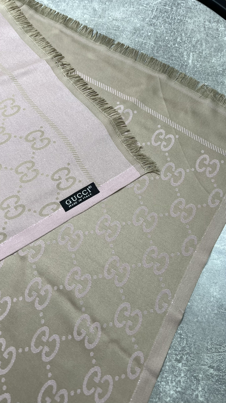 Двосторонній шарф-палантин Gucci, фото 1