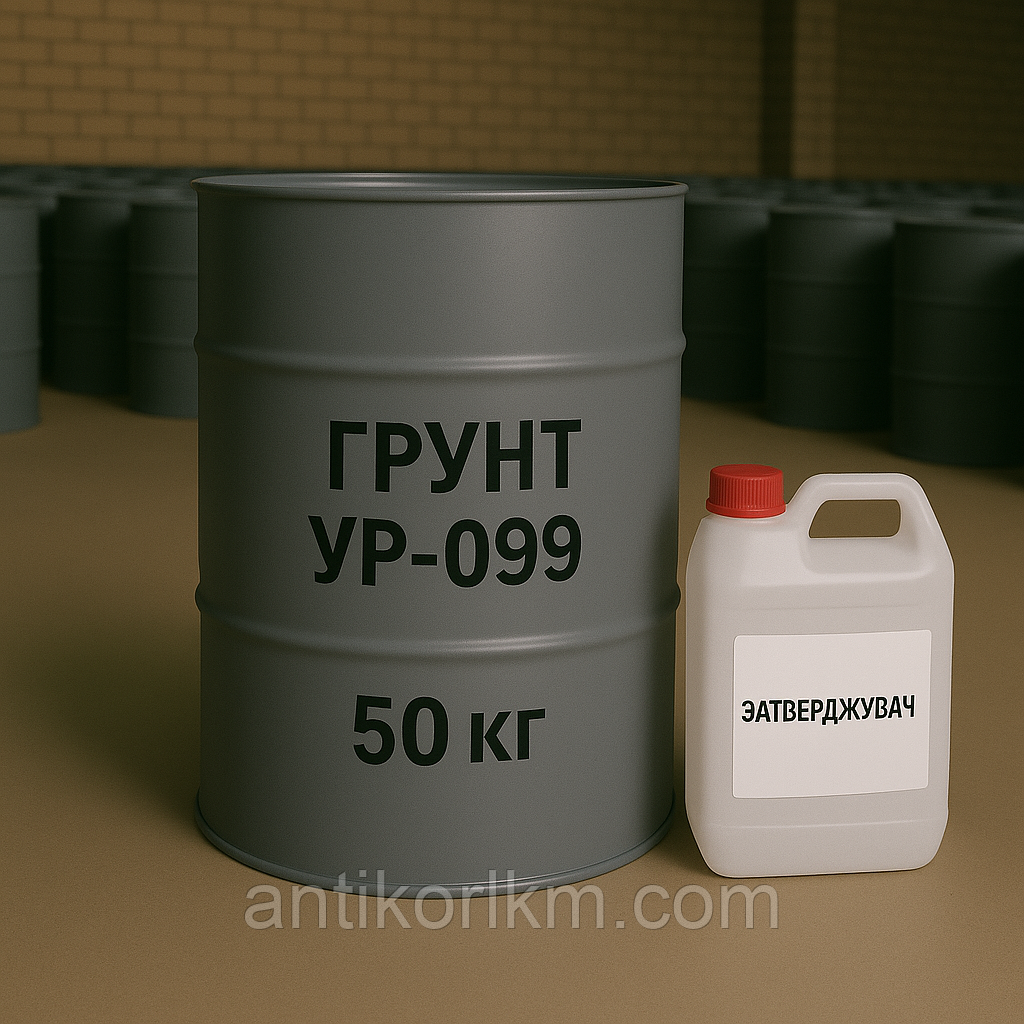 Грунтовка поліуретанова УР-099, (48 кг + 2 кг комплект)