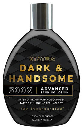Лосьон для засмаги у солярії Status Dark & Handsome 400мл, фото 1
