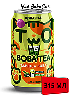 Холодний чай зі смаком матчі BobaCat Boba 315 мл