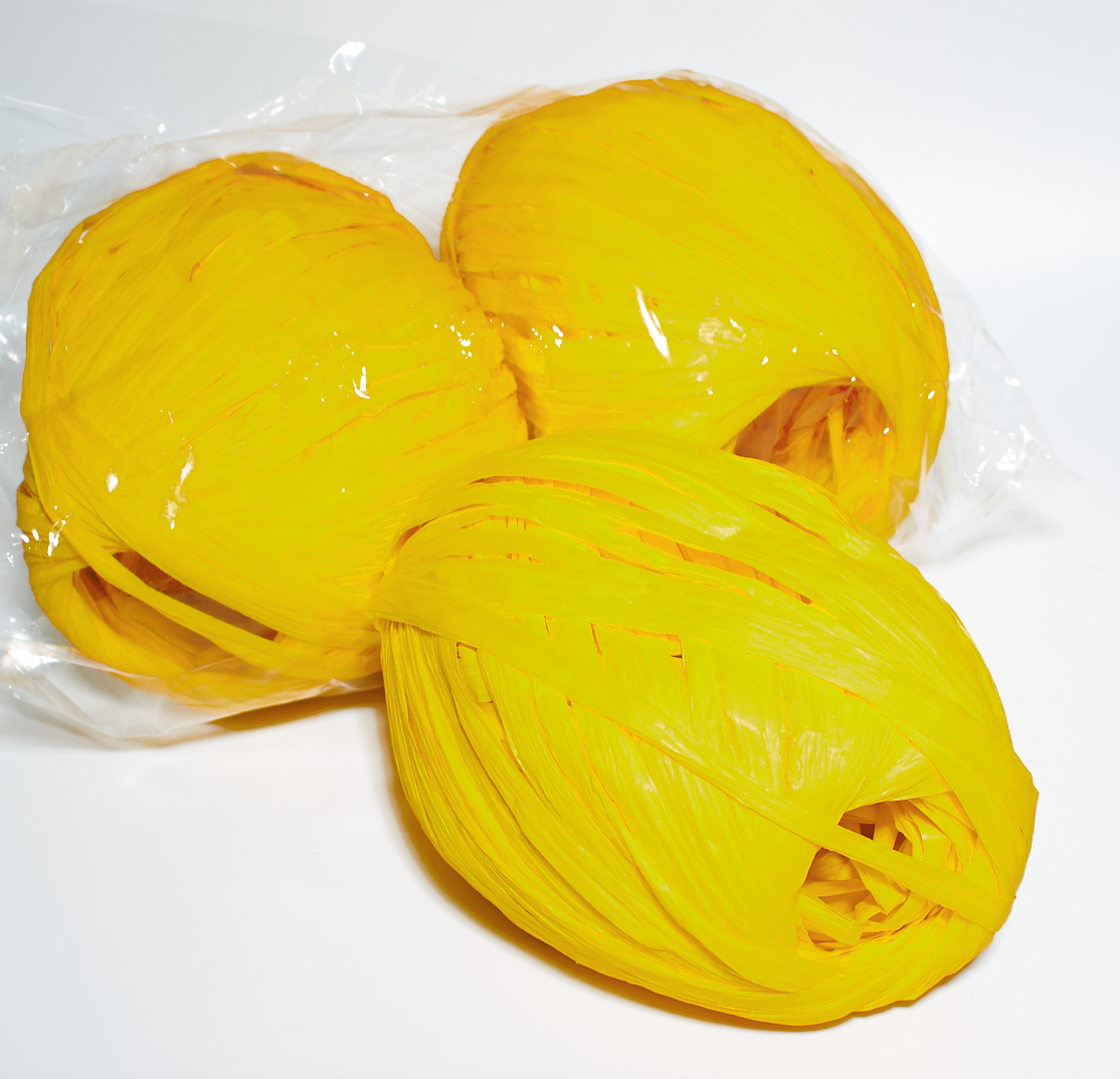 Рафія жовта(упаковка), фото 1