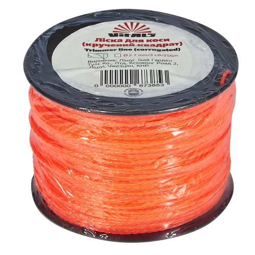 Волосінь для тримерів в бухті Vitals (кручений квадрат) 2.7мм*3LB (256 м.), фото 1