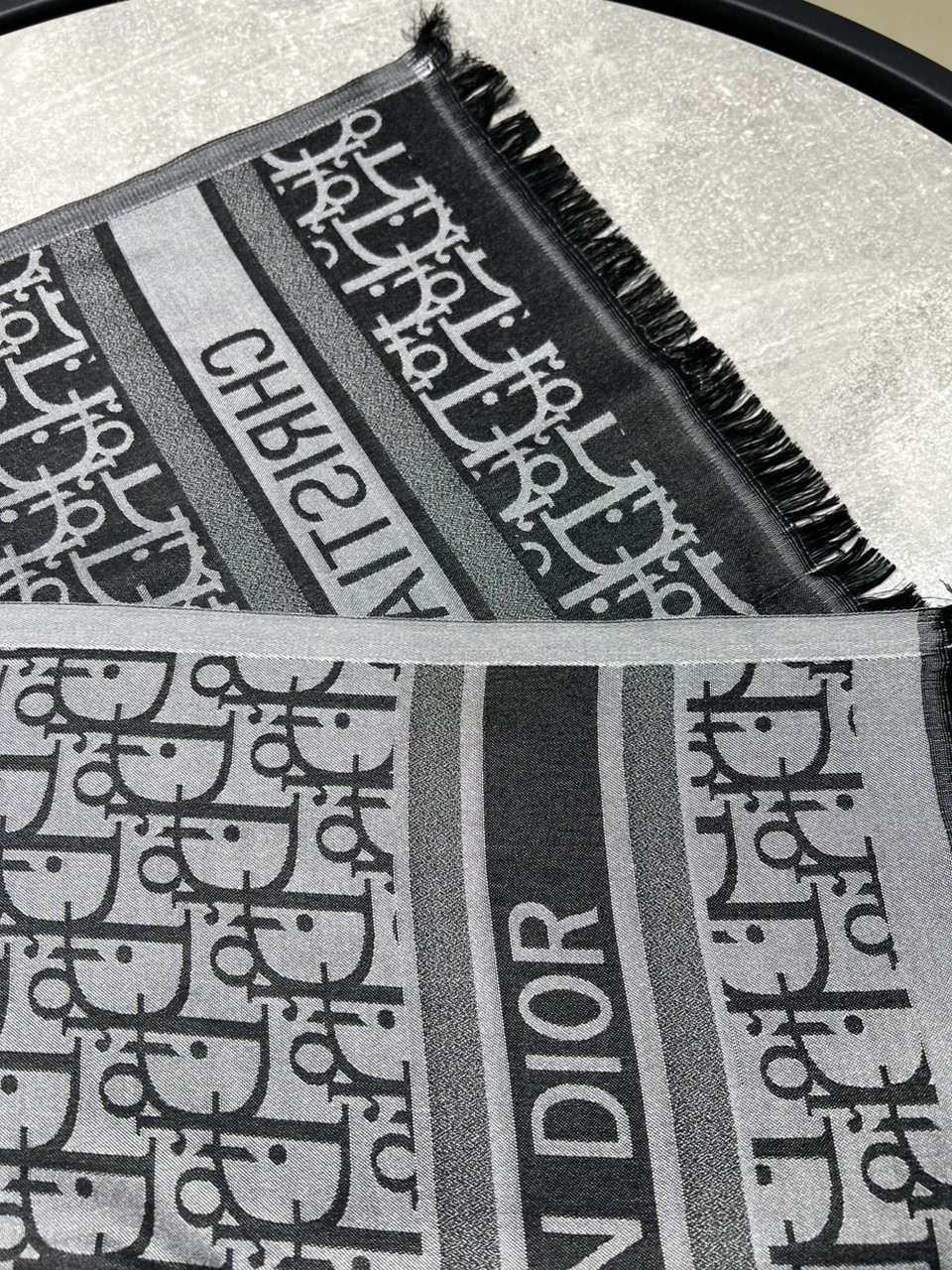 Шарф -палантин  двосторонній dior, фото 1