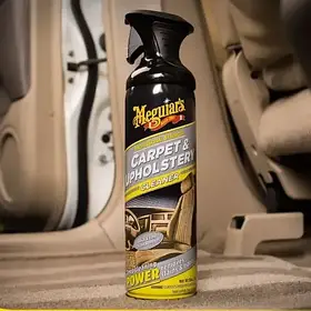 Пінний очищувач для карпета і килимів салону Meguiar's Carpet & Upholstery Cleaner, 539 г