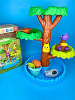 Пісочниця дитяча HG 1125 млина, відро, лопатка, граблі, лійка, формочки, висота 62 см