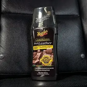Гель 3 в 1 для догляду за шкіряним салоном Meguiar's Gold Class Rich Leather Gel, 400 мл