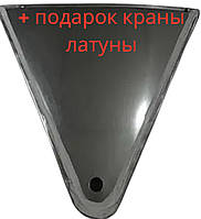 Бак оцинкований для Мойдодира V-подібний, закруглений 12л